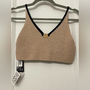 LOEWE Ribbed Wool Bralette